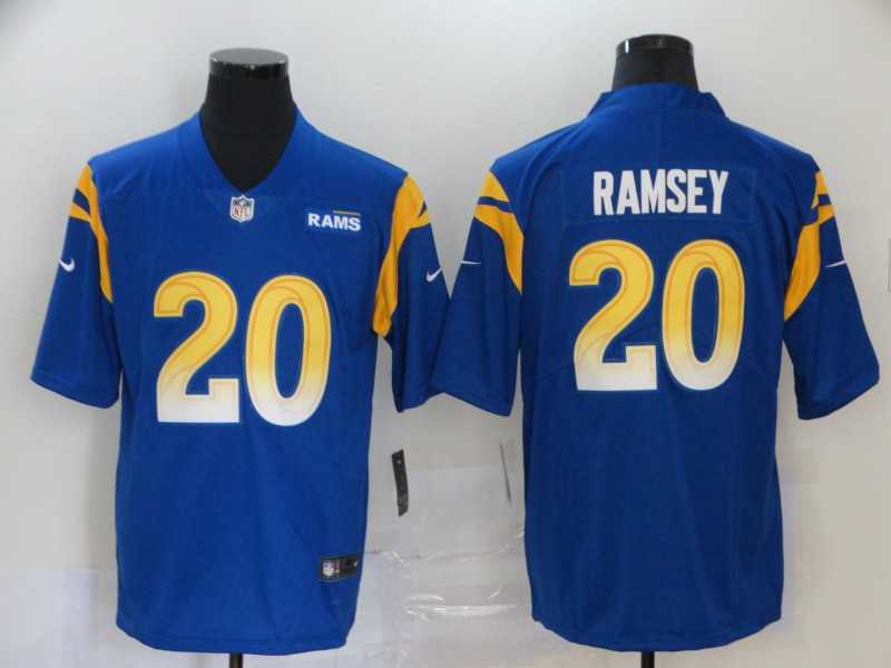 Nike Rams 20 Jalen Ramsey Royal 2020 New Vapor Untouchable Limited Jersey,We sell and wholesale Nike Rams 20 Jalen Ramsey Royal 2020 New Vapor Untouchable Limited Jersey on line form chian!